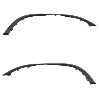 Rareelectrical - New Front Left And Front Right Fender Trim Compatible With Gmc Acadia Slt Acadia Sl 2011-2012 By - Image 4