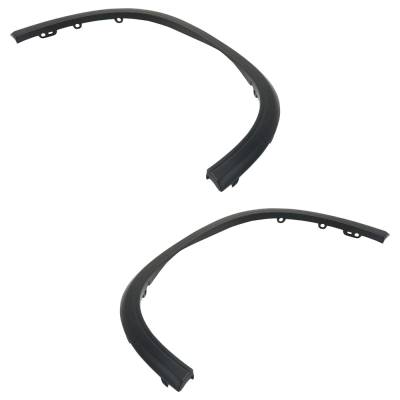 Rareelectrical - New Front Left And Front Right Fender Trim Compatible With Gmc Acadia Denali Acadia Sl 2011-2012 By - Image 3