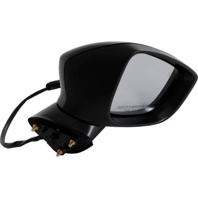 Rareelectrical - Passenger Side Door Mirror Compatible With 2016-2023 Cx-9 2017-2023 Cx-5 Power Paintable Manual - Image 2