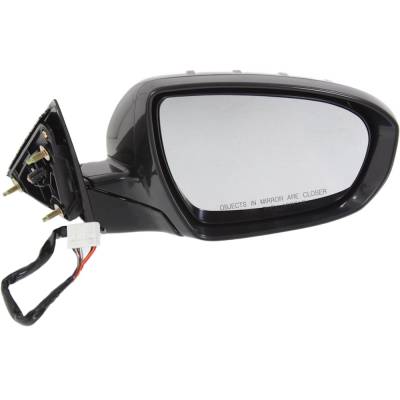 Rareelectrical - Side Mirror Compatible With 2014-2016 Kia Cadenza Right Passenger Side Replaces 876203R702 Ka56er-S - Image 1