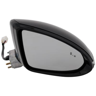 Rareelectrical - Side Mirror Compatible With 2020-2022 Hyundai Sonata 2.5L 1.6L I4 Smartstream Right Passenger Side - Image 1