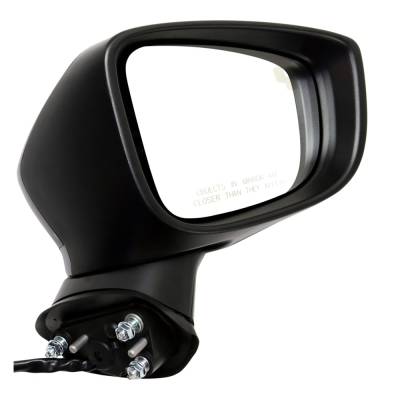 Side Mirror Compatible With 2014-2016 Mazda 3 3 Sport 2.0L 2.5L I4 Pe-Vps Py-Vps Right Passenger