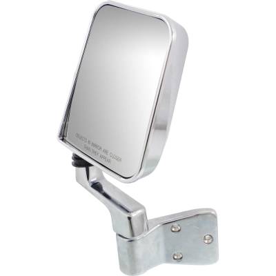 Rareelectrical - Side Mirror Compatible With 1987-2002 Jeep Wrangler Right Passenger Side Replaces 55027208-Pfm - Image 3