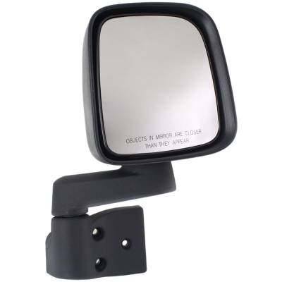 Side Mirror Compatible With 2003-2006 Jeep Wrangler Right Passenger Side Replaces Ch1321240