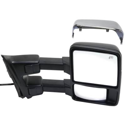 Rareelectrical - Side Mirror Compatible With 2011-2016 Ford F-250 Super Duty F-350 Super Duty F-450 F-550 6.2L 6.7L - Image 2