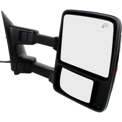 Side Mirror Compatible With 2008-2009 Ford F-250 Super Duty F-350 Super Duty F-450 F-550 5.4L 6.0L