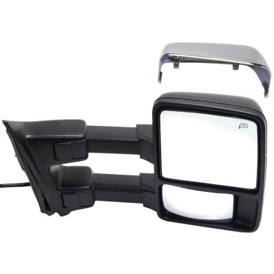 Rareelectrical - Side Mirror Compatible With 2011-2016 Ford F-250 Super Duty F-350 Super Duty F-450 Super Duty F-550 - Image 2