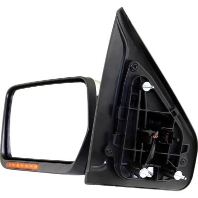 Rareelectrical - Side Mirror Compatible With 2009-2010 Ford F-150 3.5L 3.7L V6 Duratec Ti-Vct Boss Left Driver Side - Image 3