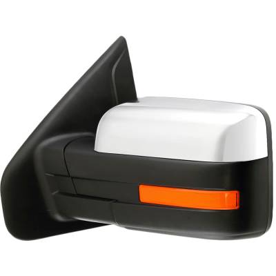 Rareelectrical - Side Mirror Compatible With 2009-2010 Ford F-150 3.5L 3.7L V6 Duratec Ti-Vct Boss Left Driver Side - Image 4