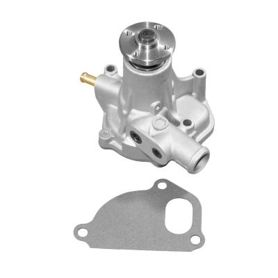Rareelectrical - Coolant Pump Compatible With Komatsu Pc35 Takeuchi Mini Excavator Yanmar New With Gasket Direct Fit - Image 1