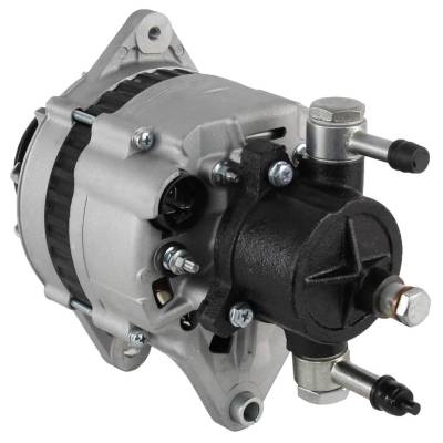 Rareelectrical - 12V 70 Amp Alternator With Vacuum Pump Compatible With 1990-1998 Isuzu Npr Nqr W4500 Tiltmaster 3.9L - Image 2