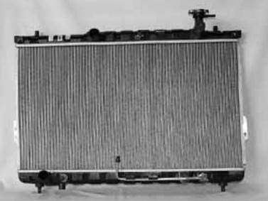 New Radiator Assembly Compatible With Hyundai 01-06 Santa Fe 2.4L 2.7L L4 V6 2351Cc 2656Cc 2892