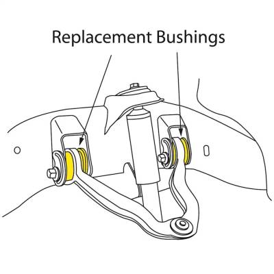 Rareelectrical - New Upper Front Camber And Alignment Kit Compatible With Cadillac Chevrolet Gmc Silverado 1500 - Image 2