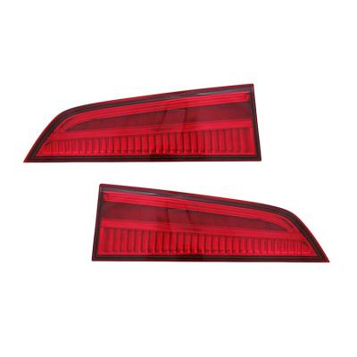Rareelectrical - New Pair Tail Lights Compatible With Honda Pilot 2016 34155Tg7a01 34150-Tg7-A01 34150Tg7a01 - Image 1