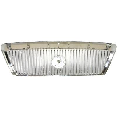 Rareelectrical - New Two Tone Chrome Grille Assembly Compatible With Mercury Grand Marquis Limited Edition 8 Cyl 4.6L - Image 4