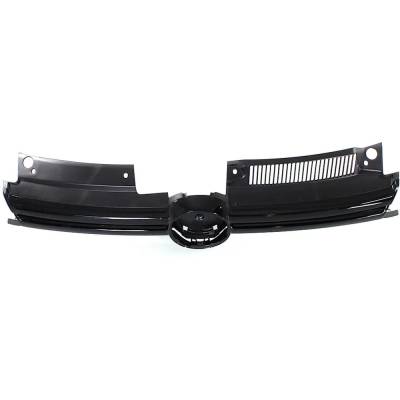 Rareelectrical - New Textured Black Grille Assembly Compatible With Volkswagen Golf Comfortline 5 Cyl 2.5L Golf Tdi 4 - Image 4