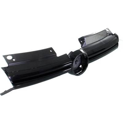 Rareelectrical - New Textured Black Grille Assembly Compatible With Volkswagen Golf Base 5 Cyl 2.5L Golf Gti 4 Cyl - Image 3