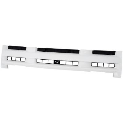 Rareelectrical - New White Grille Assembly Compatible With Isuzu Npr Base 8 Cyl 6.0L Npr Base 4 Cyl 5.2L Npr Base 4 - Image 1