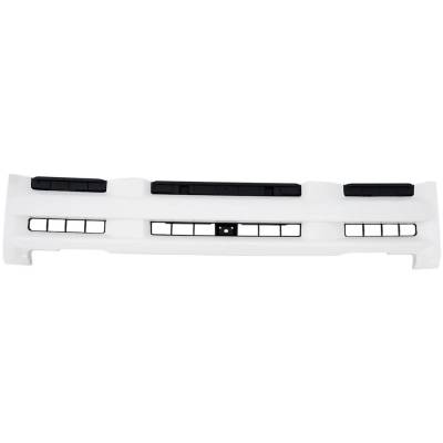 Rareelectrical - New White Grille Assembly Compatible With Isuzu Npr Base 8 Cyl 6.0L Npr Base 4 Cyl 3.0L Npr Base 4 - Image 2