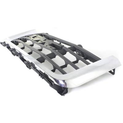 Rareelectrical - New Textured Gray Grille Assembly Compatible With Gmc Sierra 2500 Hd Sle 8 Cyl 6.0L Sierra 3500 Hd - Image 2