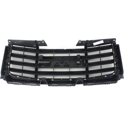 Rareelectrical - New Textured Gray Grille Assembly Compatible With Gmc Sierra 2500 Hd Slt 8 Cyl 6.0L Sierra 1500 Sle - Image 4