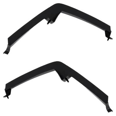 New Front Left Outer And Front Right Outer Bumper Filler Compatible With Chevrolet Silverado 1500