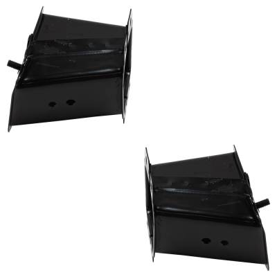 Rareelectrical - New Rear Left And Rear Right Bumper Bracket Compatible With Nissan Versa Note S 4 Cyl 1.6L Versa - Image 1