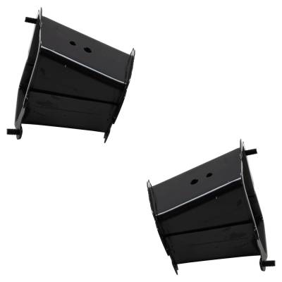 Rareelectrical - New Rear Left And Rear Right Bumper Bracket Compatible With Nissan Versa Note S 4 Cyl 1.6L Versa - Image 7