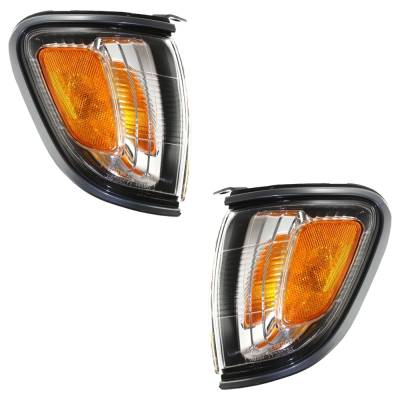 New Pair Of Corner Light Compatible With Toyota Tacoma Base 4 Cyl 2.7L Tacoma Dlx 4 Cyl 2.4L