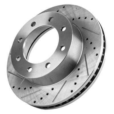 Rareelectrical - Performance Brake Disc Compatible With Ford F-350 Super Duty Harley-Davidson Edition 8 Cyl 6.4L - Image 8