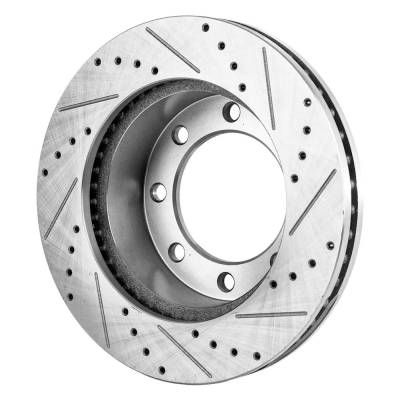 Rareelectrical - OEM Grade Performance Brake Disc Compatible With Ford F-250 Super Duty Fx4 10 Cyl 6.8L F-350 Super - Image 3
