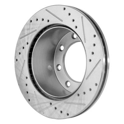 Rareelectrical - OEM Grade Performance Brake Disc Compatible With Ford F-350 Super Duty Lariat 10 Cyl 6.8L F-250 - Image 3
