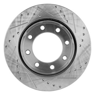 Rareelectrical - OEM Grade Performance Brake Disc Compatible With Ford F-350 Super Duty Lariat 8 Cyl 5.4L F-250 Super - Image 4