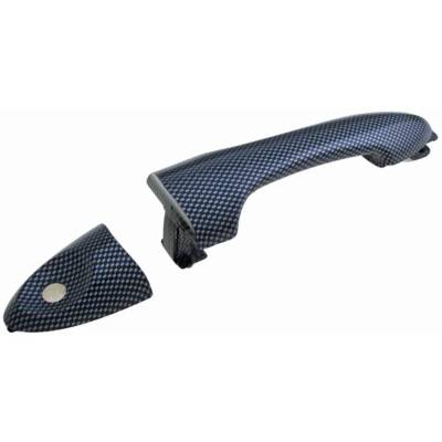Front Driver Side Exterior Door Handle Compatible With 2000-2007 Mazda Tribute Ford Focus Natural
