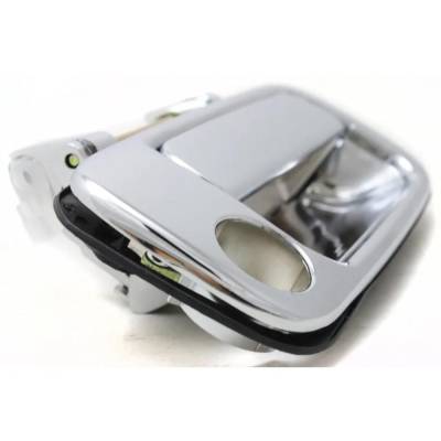 Rareelectrical - Front Passenger Side Exterior Door Handle Compatible With 1991-1997 Toyota Land Cruiser Chrome With - Image 3