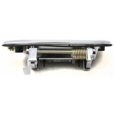 Rareelectrical - Front Driver Side Exterior Door Handle Compatible With 1991-1997 Toyota Land Cruiser Chrome With Key - Image 4