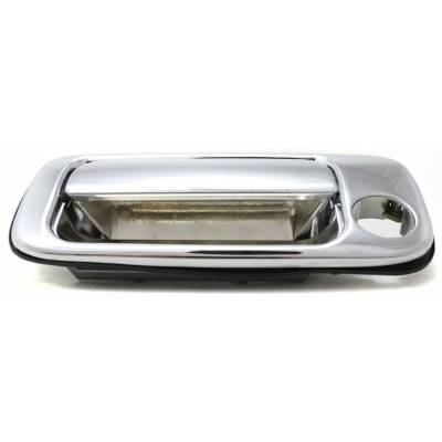Rareelectrical - Front Driver Side Exterior Door Handle Compatible With 1991-1997 Toyota Land Cruiser Chrome With Key - Image 6