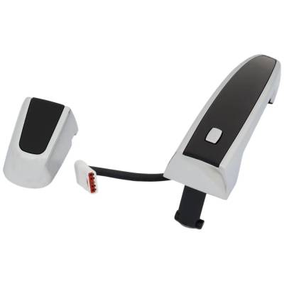 Rareelectrical - Front Passenger Side Exterior Door Handle Compatible With 2016-2024 Chevrolet Malibu Black With - Image 2