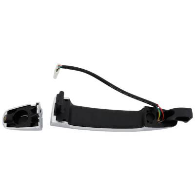 Rareelectrical - Front Passenger Side Exterior Door Handle Compatible With 2016-2024 Chevrolet Malibu Black With - Image 4