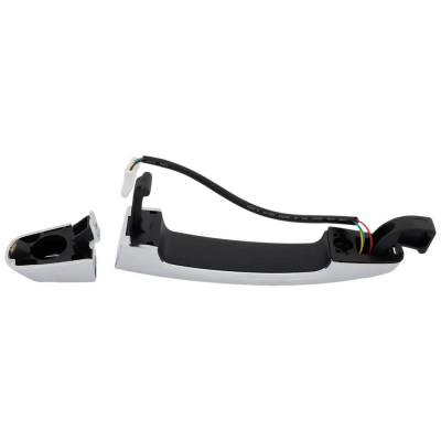 Rareelectrical - Front Passenger Side Exterior Door Handle Compatible With 2016-2024 Chevrolet Malibu Black With - Image 5