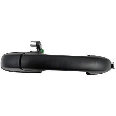 Front Passenger Side Exterior Door Handle Compatible With 2006-2008 Honda Pilot Smooth Black Without