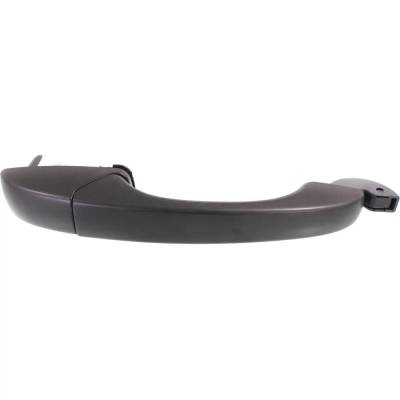 Rear Driver Side Exterior Door Handle Compatible With 2008-2019 Dodge Grand Caravan Primed Paintable