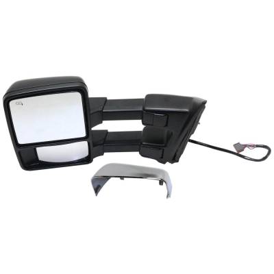Rareelectrical - Side Mirror Compatible With 2010-2016 Ford F-250 Super F-350 Super F-450 Super F-550 Super Left - Image 4