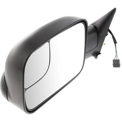 Rareelectrical - Side Mirror Compatible With 1994-1997 Dodge Ram 1500 Ram 2500 Ram 3500 3.9L 5.2L V6 Left Driver Side - Image 2