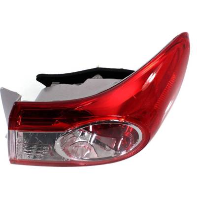 Rareelectrical - Tail Light Compatible With 2011-2013 Toyota Corolla 1.8L I4 Right Passenger Side Halogen Rept730333 - Image 4