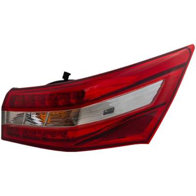 Rareelectrical - Tail Light Compatible With 2016-2018 Toyota Avalon 3.5L 2.5L V6 Right Passenger Side Halogen - Image 2