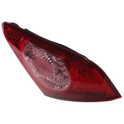Rareelectrical - New Tail Light Compatible With 2009-2010 Toyota Corolla 1.8L I4 Right Passenger Side Halogen - Image 2