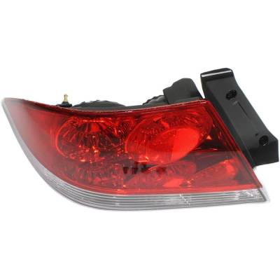 Rareelectrical - Tail Light Compatible With 2004-2007 Mitsubishi Lancer 2.0L 2.4L I4 Left Driver Side Halogen - Image 4