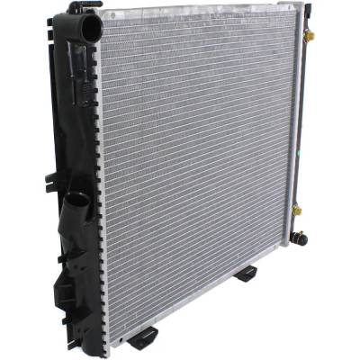 RAREELECTRICAL - New Aluminum Radiator Compatible With Mercedes Benz 300Te Base 6 Cyl 3.2L 300Te Base 6 Cyl 3.0L 300E - Image 3