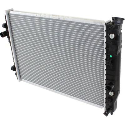Rareelectrical - New Aluminum Radiator Compatible With Chevrolet Pontiac Firebird Formula 8 Cyl 5.7L Firebird Trans - Image 2